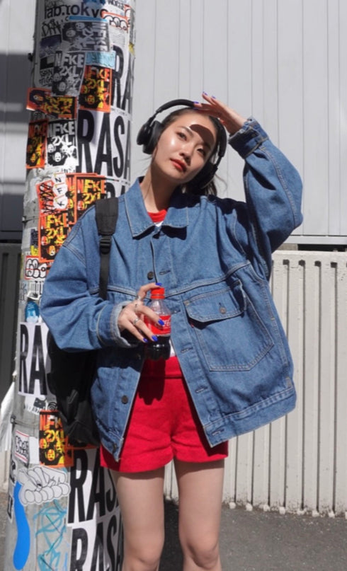 ニットショートパンツ